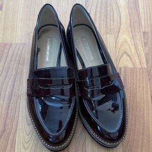 ANTONIO MELANI Shiny Deep Brown Loafers